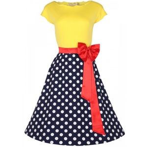 Lindy Bop 'Yvette' Chic Vintage Dress